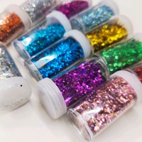 Shimmer Glitter Pack Of 12 Jars 