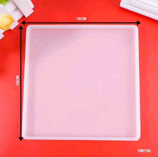 6 Inches SQUARE RESIN MOLD 