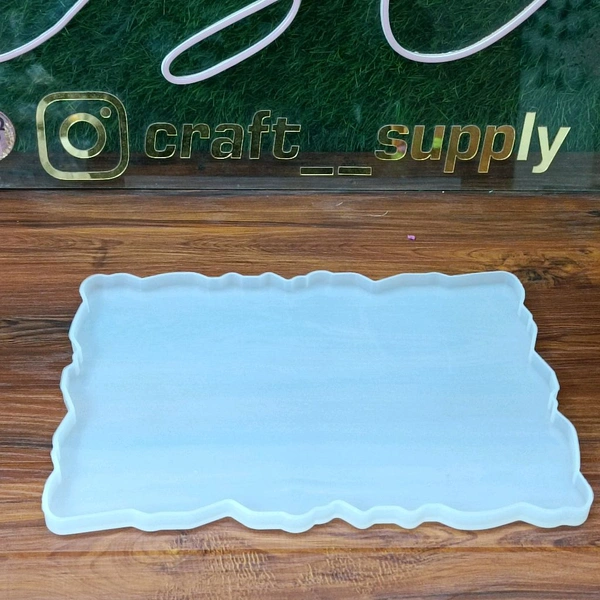 9"12 Inches Rectangle Tray Resin Mold 