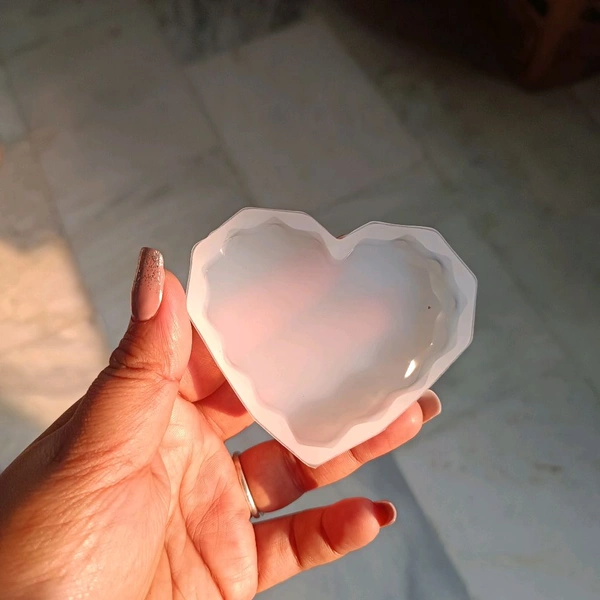Heart Agate  Mold 3 Inches