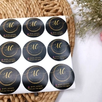 Personalised Sticker 1.5 Inches (75pcs) 