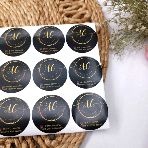 Personalised Sticker 1.5 Inches (75pcs) 