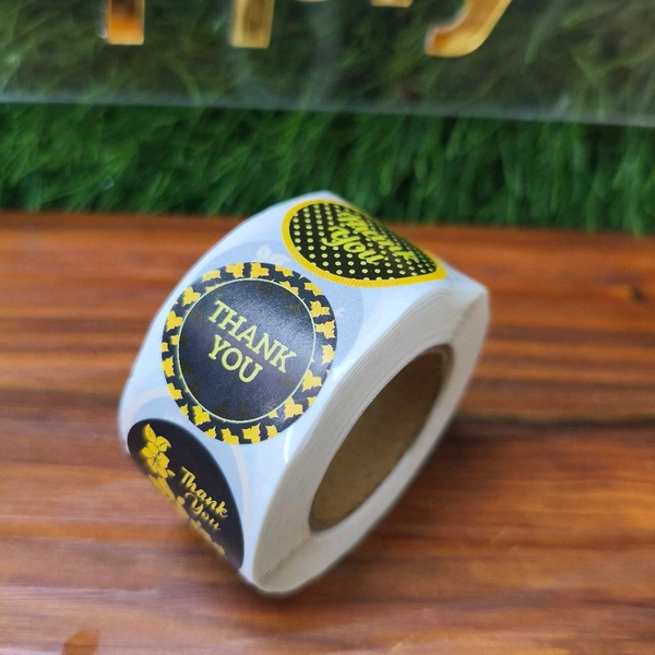 Thankyou Tape White 1 Roll (500 STICKERS)