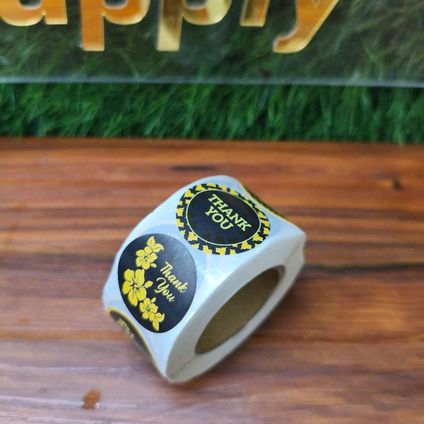 Thankyou Tape White 1 Roll (500 STICKERS)