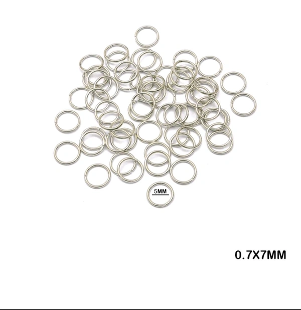 Silver Jump Rings (20grms) 0.7×7MM