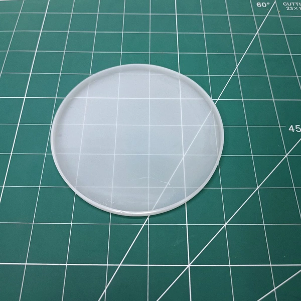 5" Inches Plain Round Silicon Mold Small Thali
