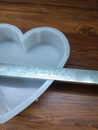 8" Inches Deep Preservation Mold Heart (2" Inch) 