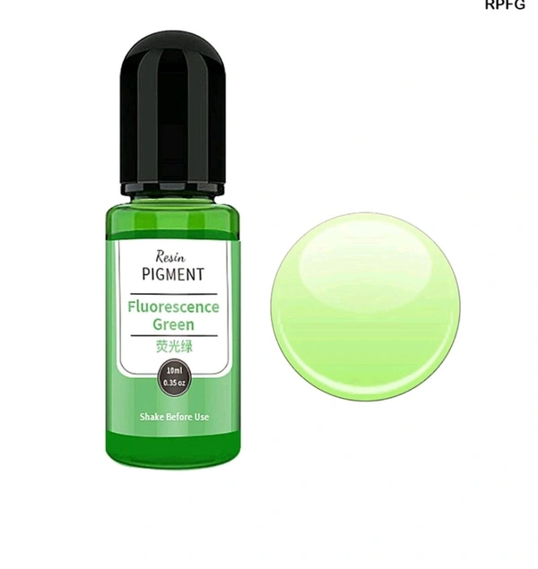 Liquid Pigment Fluorescence Green