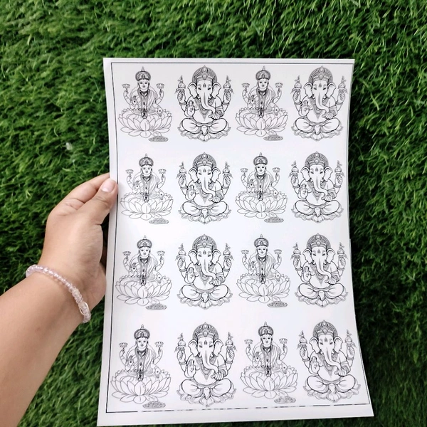Lakshmi Ganesh Insert Sheet Aa 