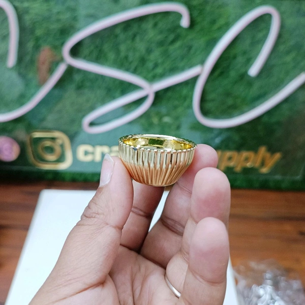 Golden Katori/ Wati 10 Pcs (3cm)