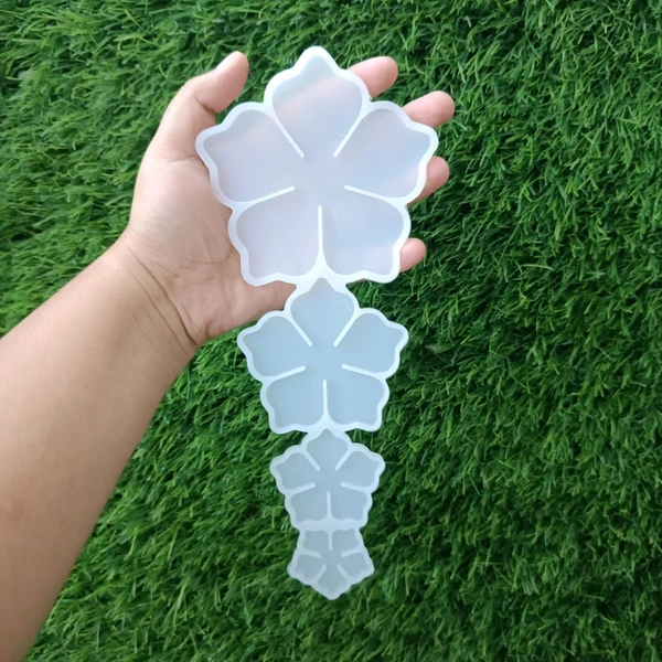 4 In 1  Flower Mold (3d Flower) 