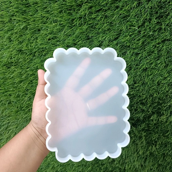 A5 Curved Reactangle Tray  Mold
