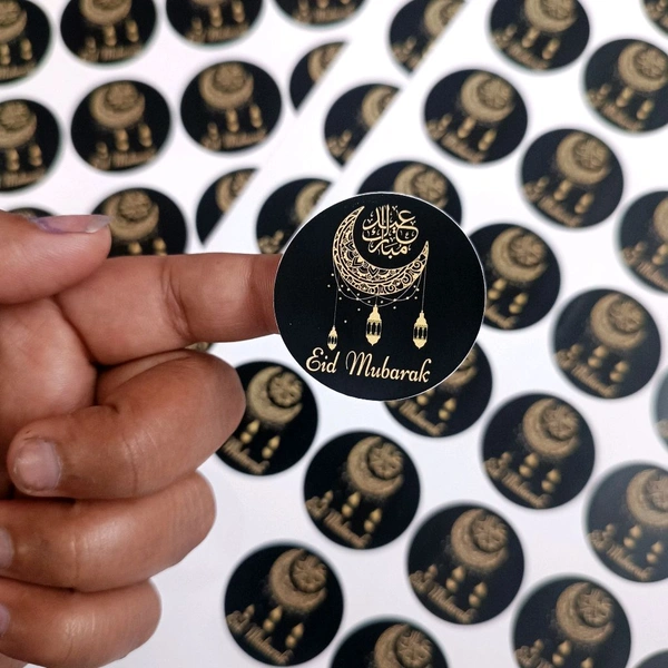 Eid Mubarak Stickers (80pc) 