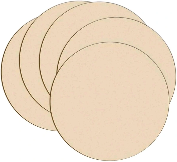 24" INCH ROUND WOOD MDF 1 PC PACK 4MM