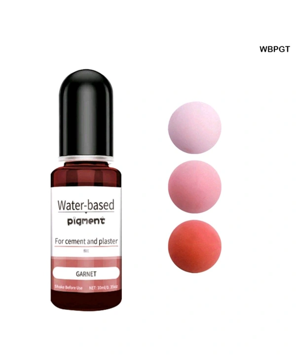 Water Based Pigments Cement ( GARNET)