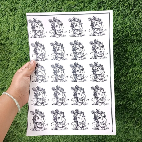 Little Krishna Insert Sheet A4