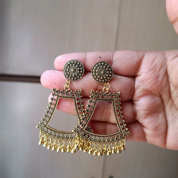 Golden Resin jhumka Base Pair 