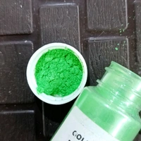 Mica Powder Pigment Golden Green 