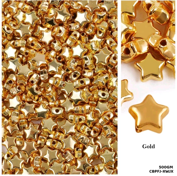 Star Golden Charms / Beads (0.4 MM)  20 Grms 