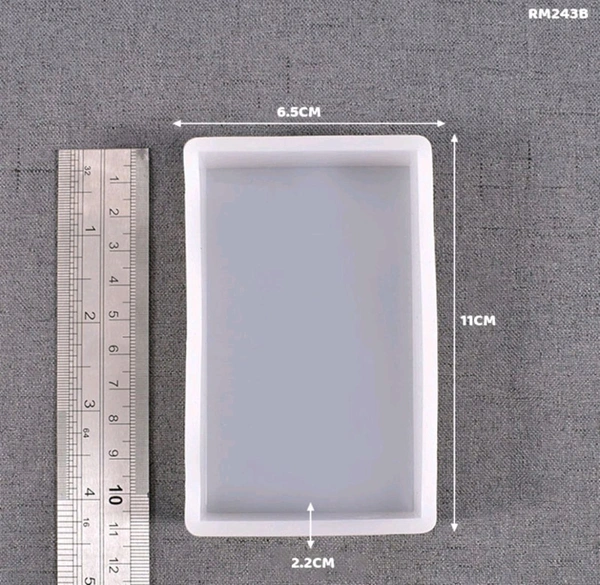 Resin Block Mold 6.5×11 CM22 mm deep 