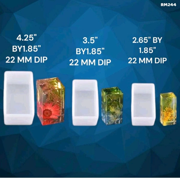 Resin Block Mold 4.5 Inch (22MM DEEP)(big) 