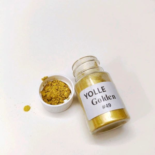 Mica Powder Yellow Golden 