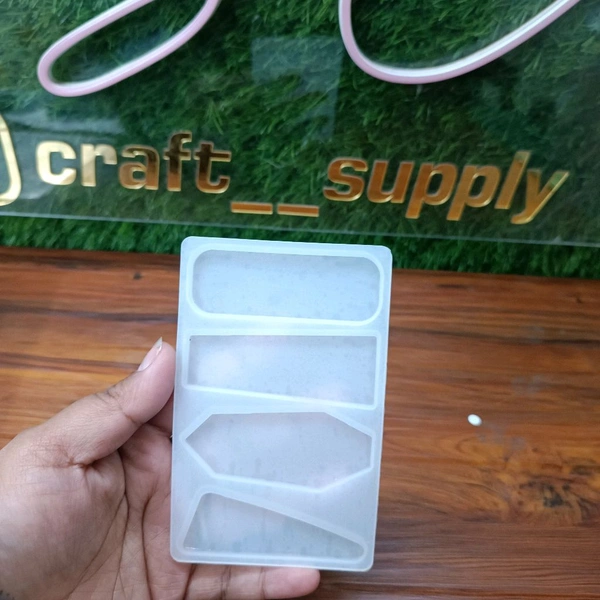 Resin Hair Clip/ Pin Mold 3pc Combo 