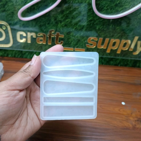 Resin Hair Clip/ Pin Mold 3pc Combo 