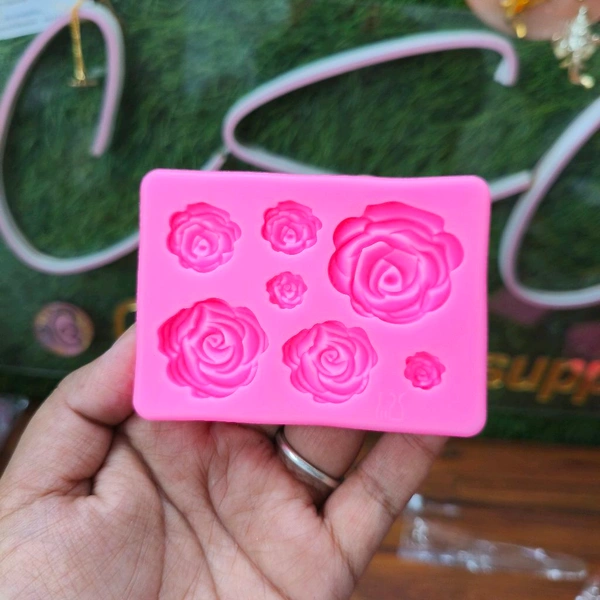 3d Rose Mold  - 3" Inch Mold Diameter