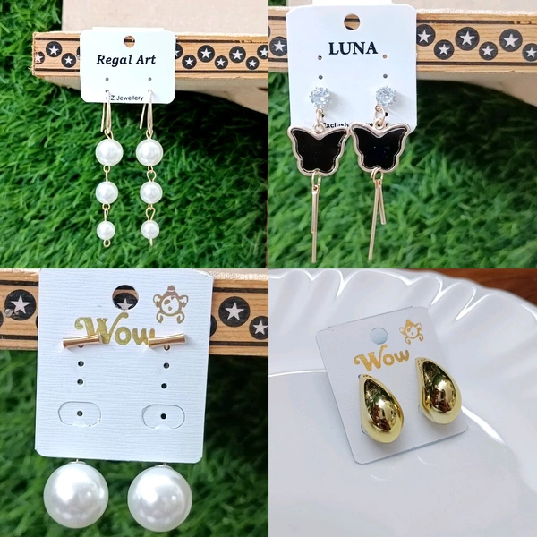 Earrings Accessories Pack Of 100 Pcs