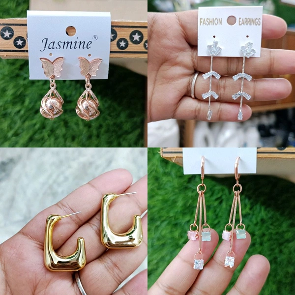 Earrings Accessories Pack Of 100 Pcs