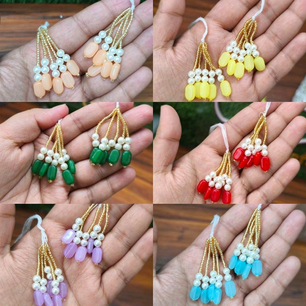 100 Mix Piece Tessel / Hanging / Latkan 