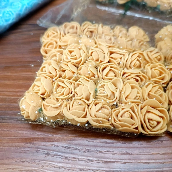 Amber  foam Flower (144pc)