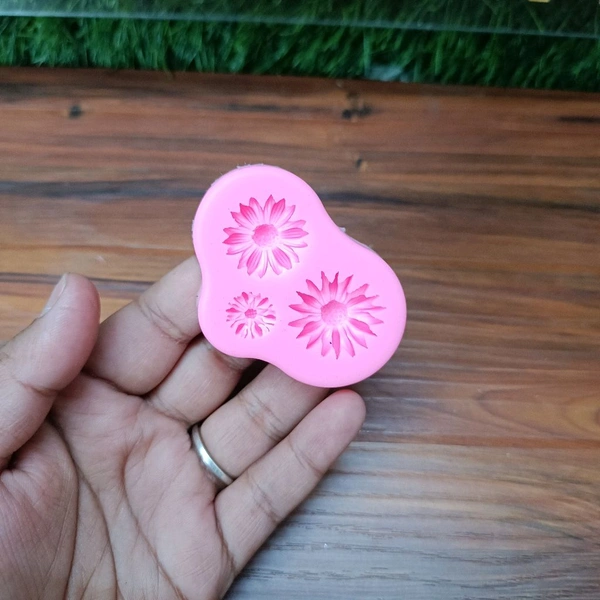 3d Flower Candle / Clay Mold 