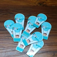 Baby boy Balloon Wooden MDF Cutout Pair 