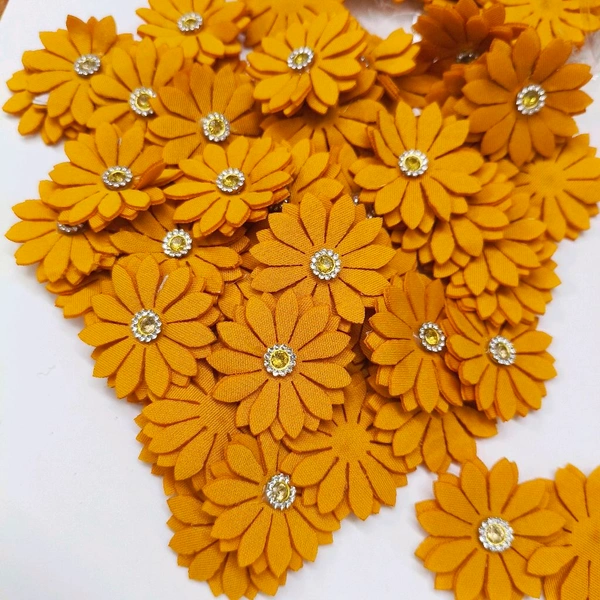 Artificial Cloth Flower Pack Of 10 Pc 