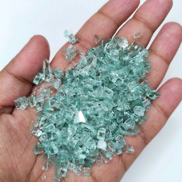 Firepet Glass 500 Grms Ocean Green 