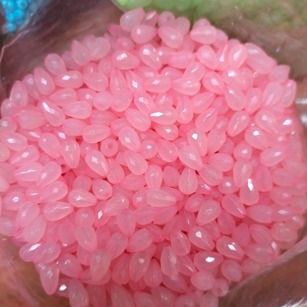 Latkan Beads 25 Grms (Pink)