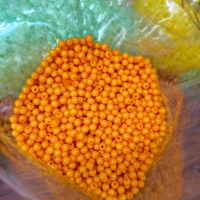 0.5MM Beads 25 Grms (Orange) 