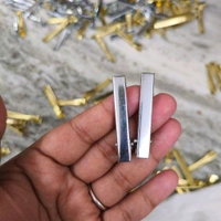  Alligator Pin / Clip Golden 1.5 Inch (10pc)