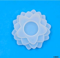 Lotus 🪷 Tealight Holder Mold ( Resin And Concrete)
