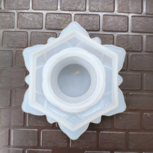 Lotus Tealight Holder Mold ( Resin And Concrete)