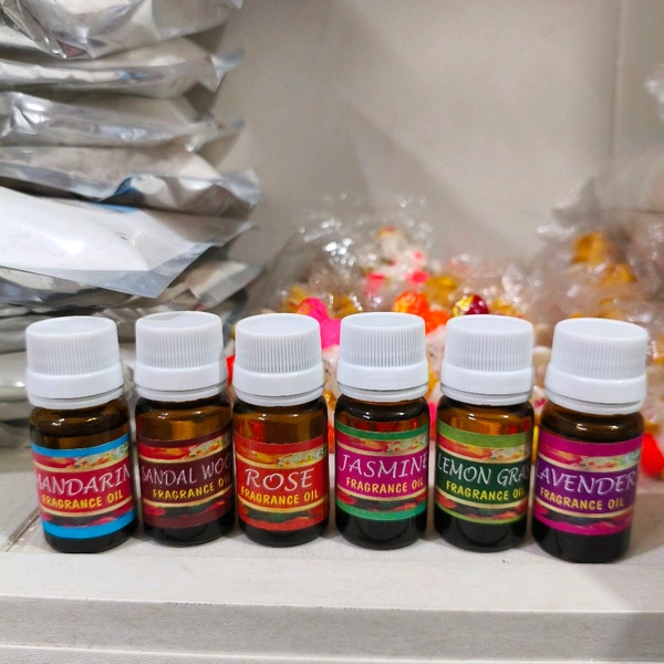 Candle Fragrance Oil Small Kit (6 Bottles ) 