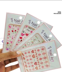 Nail Sticker Mix Design (1pc) 