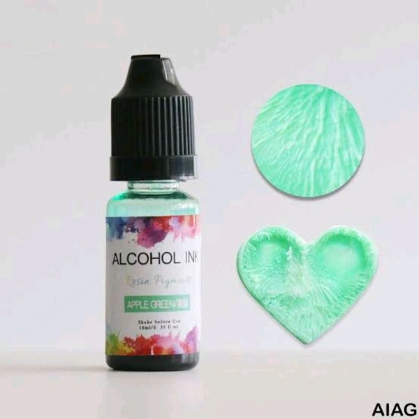 Alcoholic Ink AppleGreen