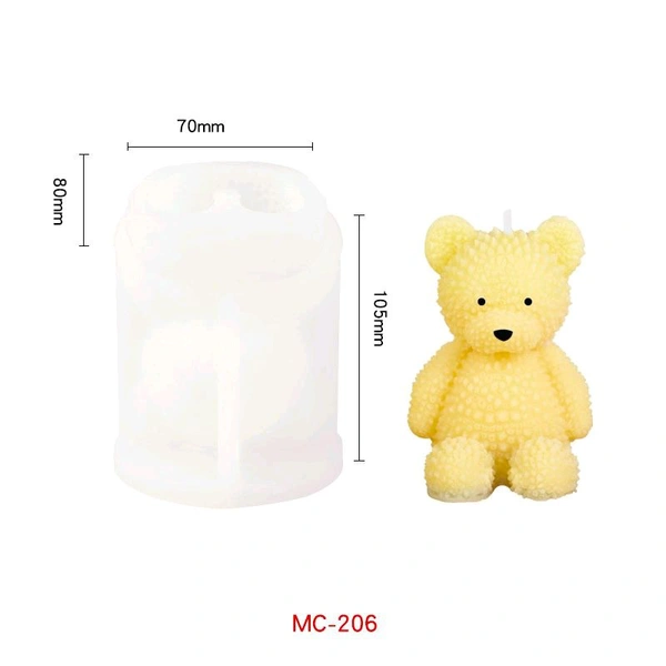 Teddy Bear Mold (Mc 206)