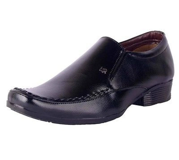 Men Trendy Glossy Black Formal Slip-On Shoes - Black, EURO40, EURO41, EURO41, EURO42, EURO43, EURO44