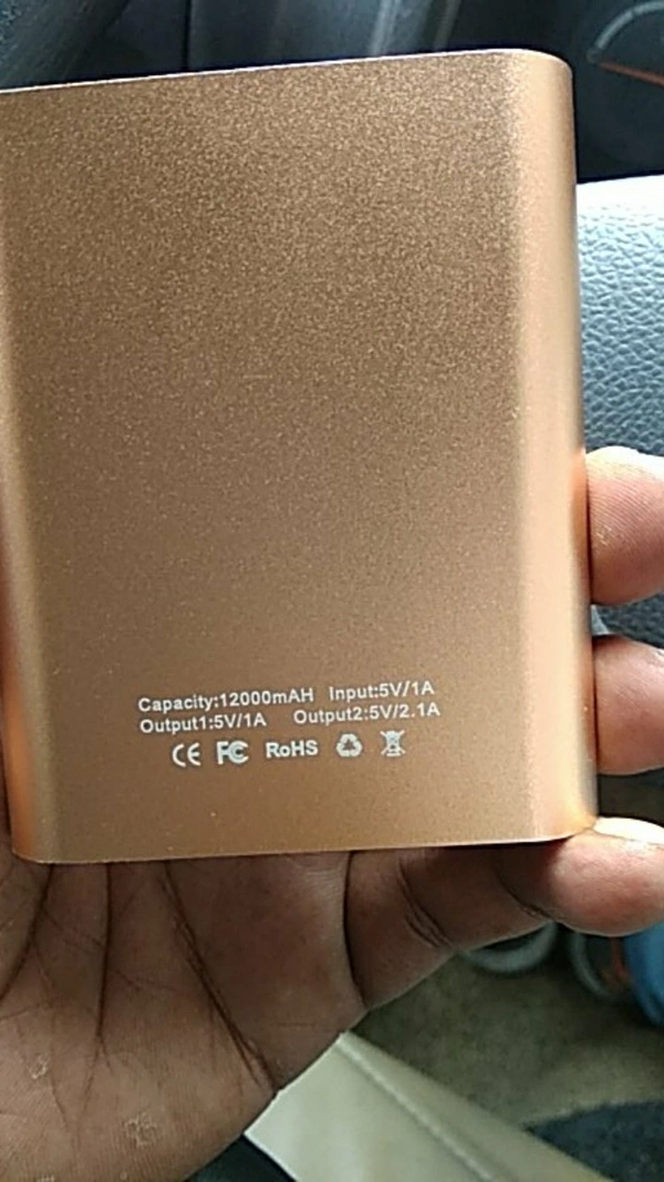 Slainte 10400 Mah Power Bank For All Mobile Supporting - Gold