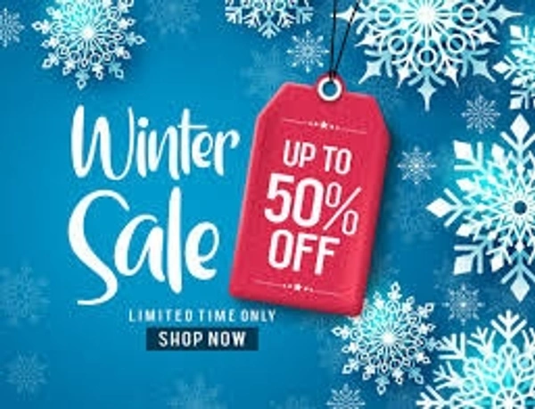 Winter Sale Flat 50% off