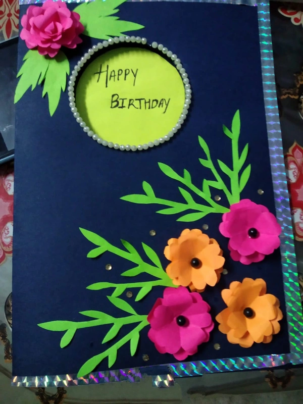 Birthday Card - Blue